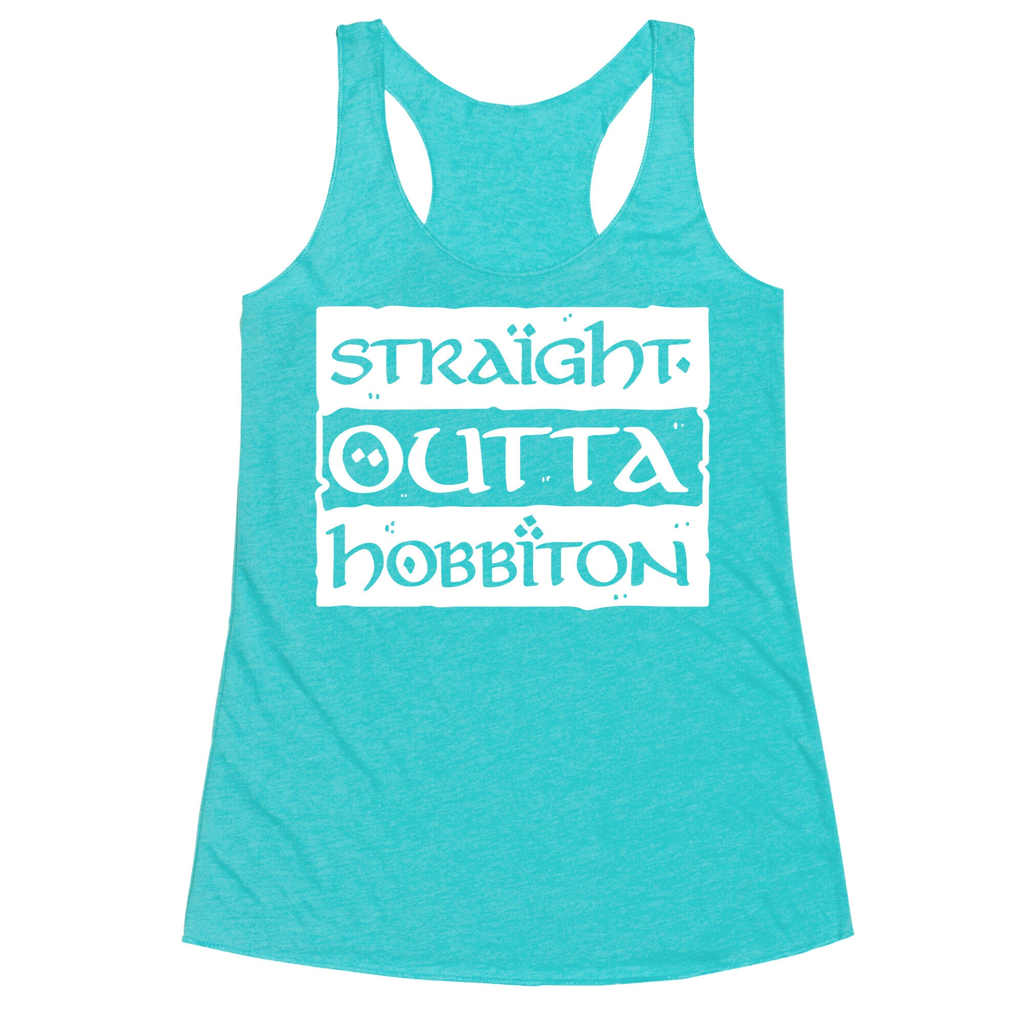 Straight Outta Hobbiton Racerback Tank