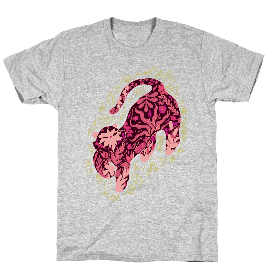 Floral Tiger  T-Shirt