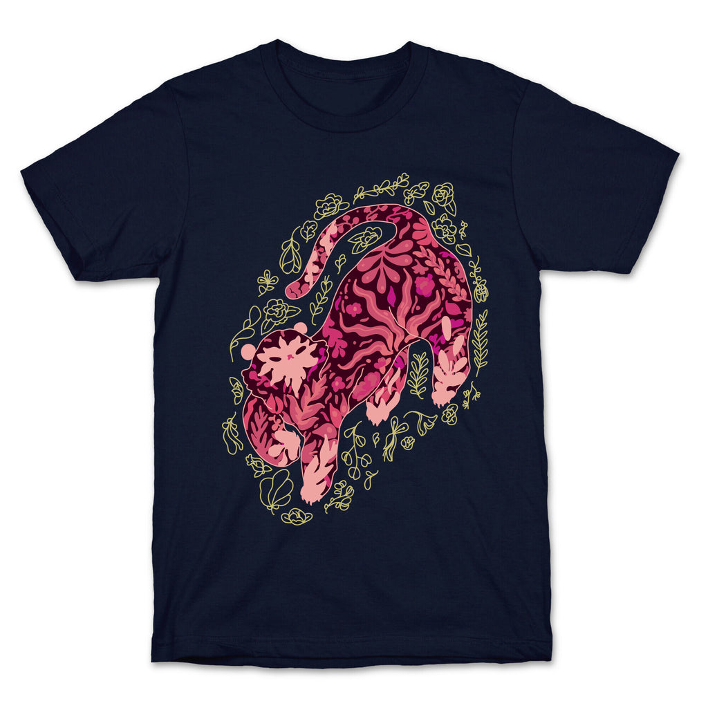 Floral Tiger  T-Shirt
