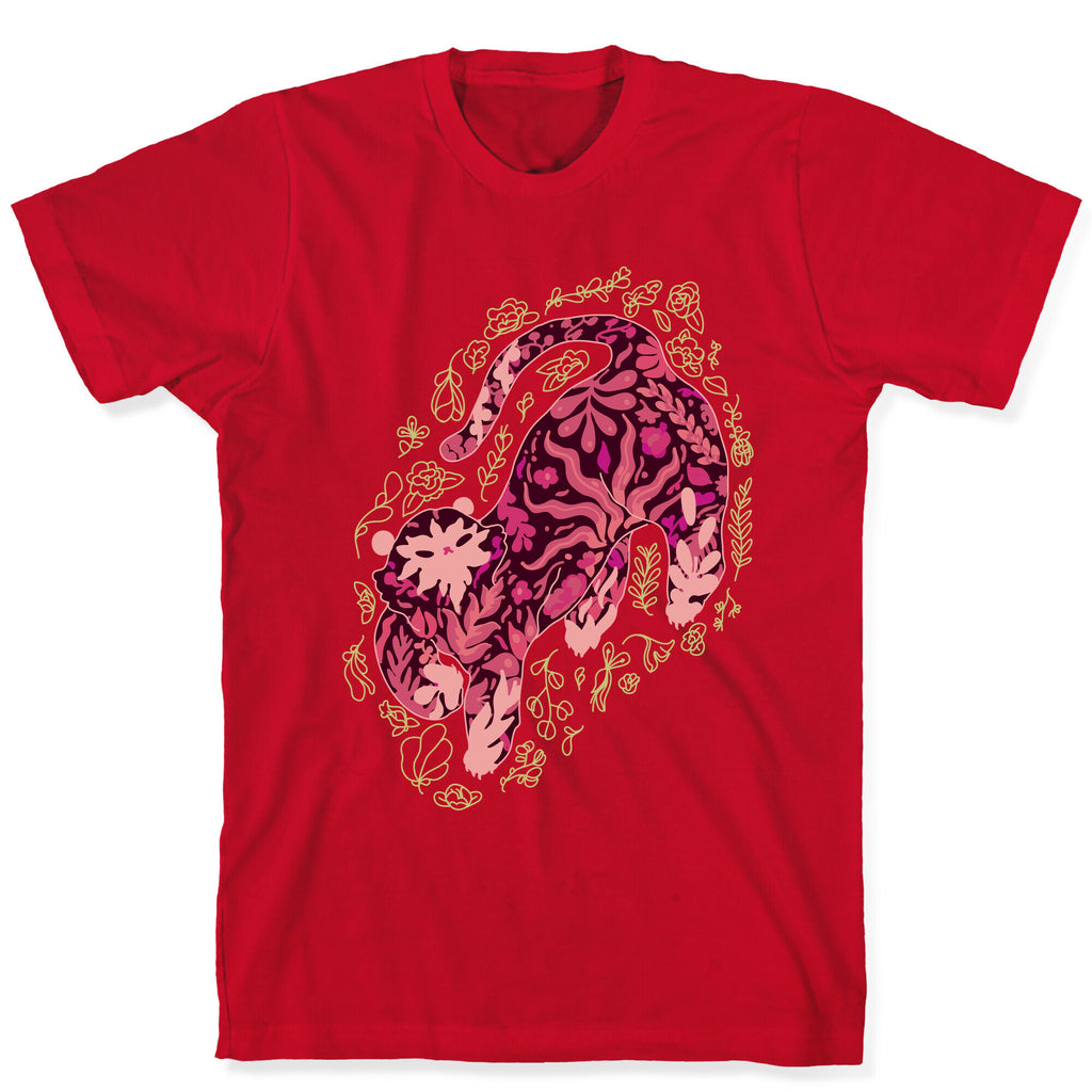 Floral Tiger  T-Shirt