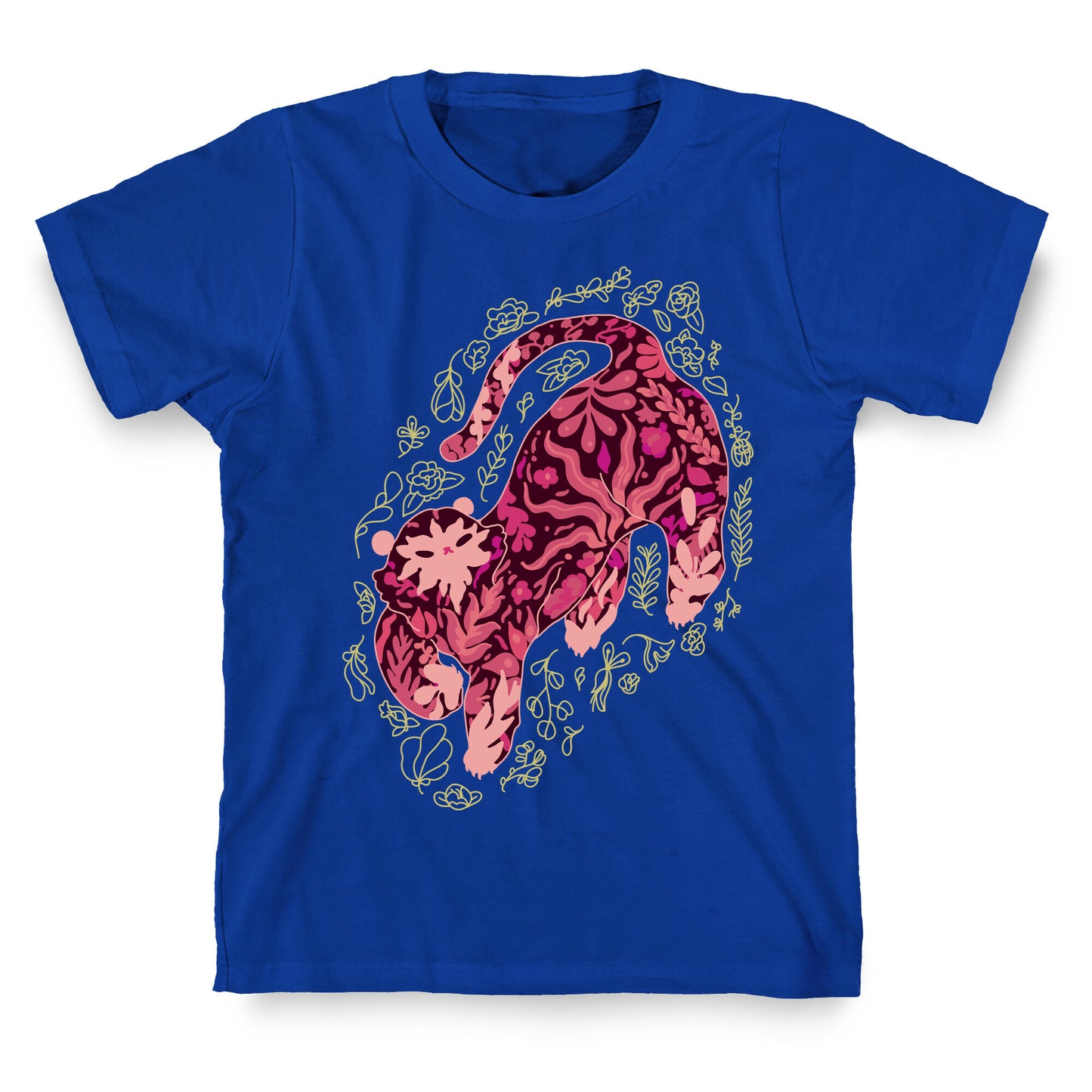Floral Tiger  T-Shirt