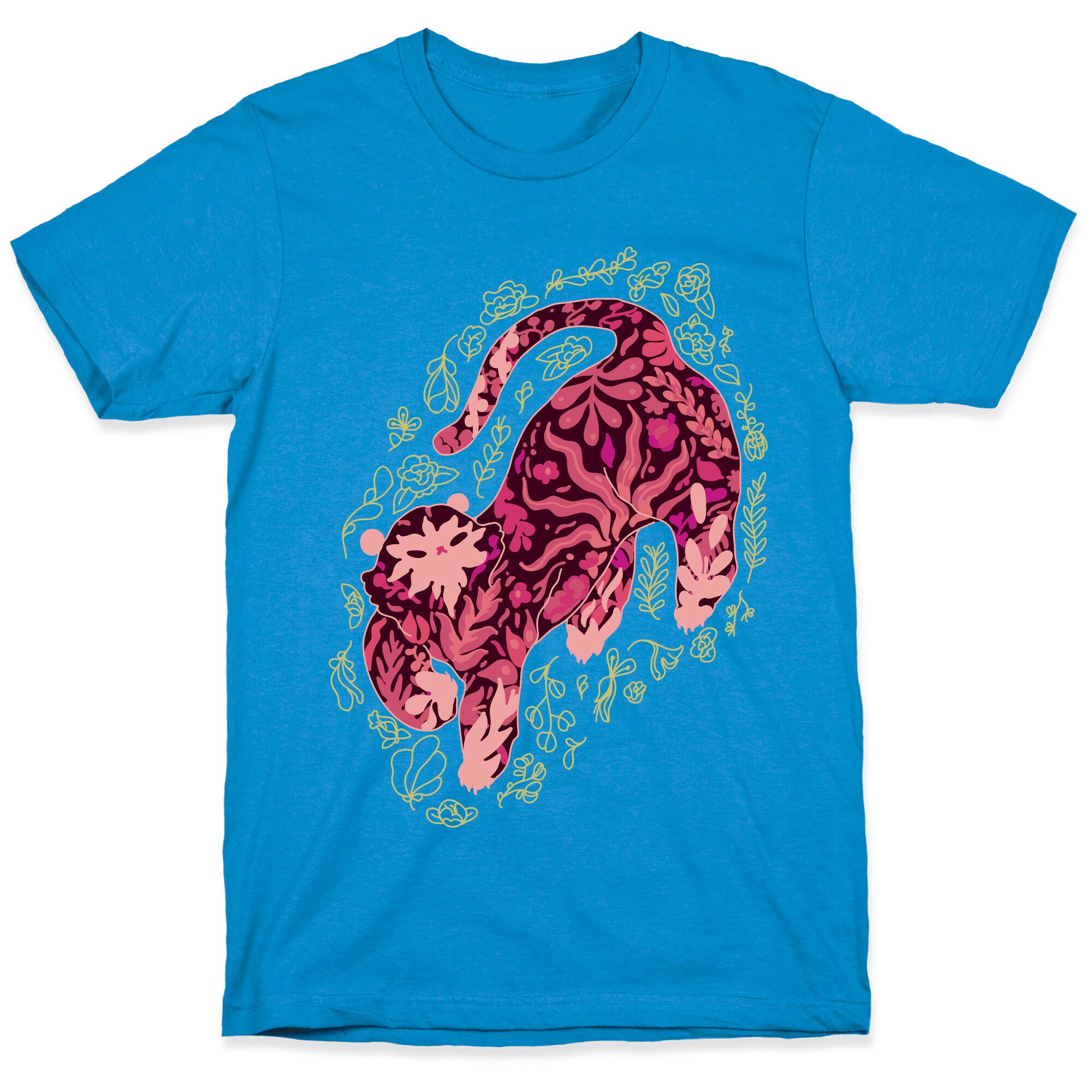 Floral Tiger  T-Shirt
