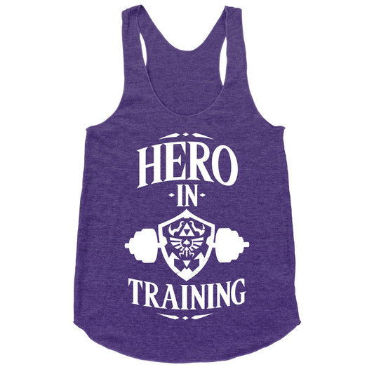 Hero In Training Racerback Tank