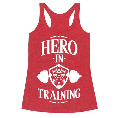 Hero In Training Racerback Tank