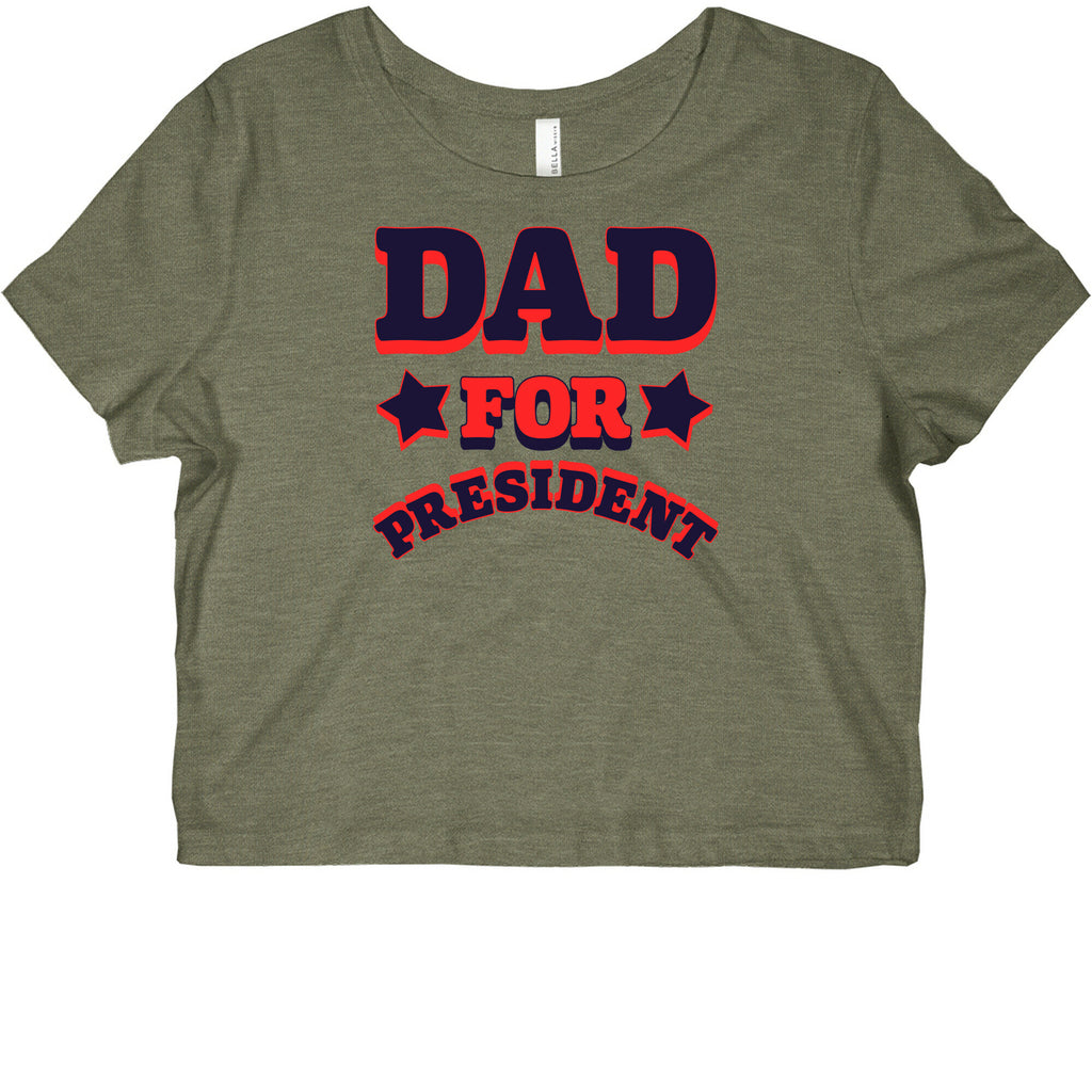 Dad for President Graphic Baby Tee