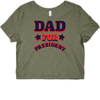 Dad for President Graphic Baby Tee