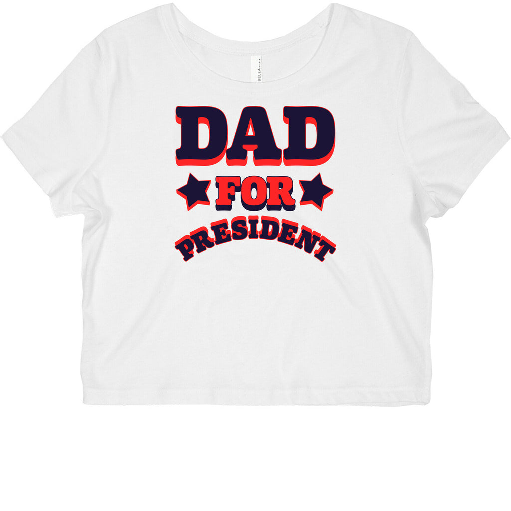 Dad for President Graphic Baby Tee
