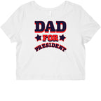 Dad for President Graphic Baby Tee