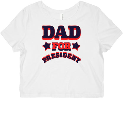 Dad for President Graphic Baby Tee