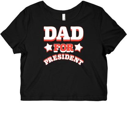 Dad for President Graphic Baby Tee