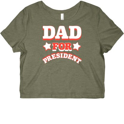 Dad for President Graphic Baby Tee