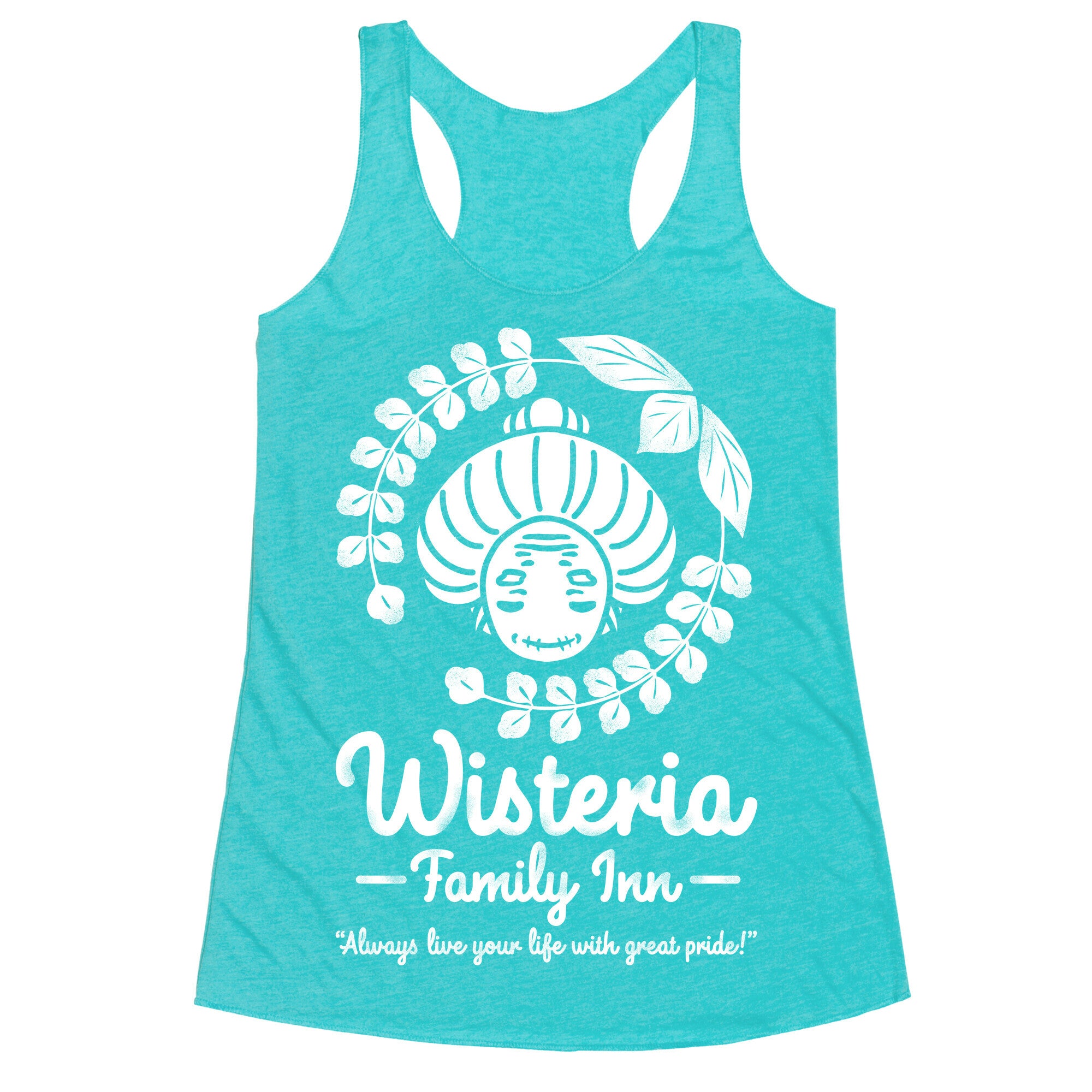 Wisteria Family Inn Racerback Tank
