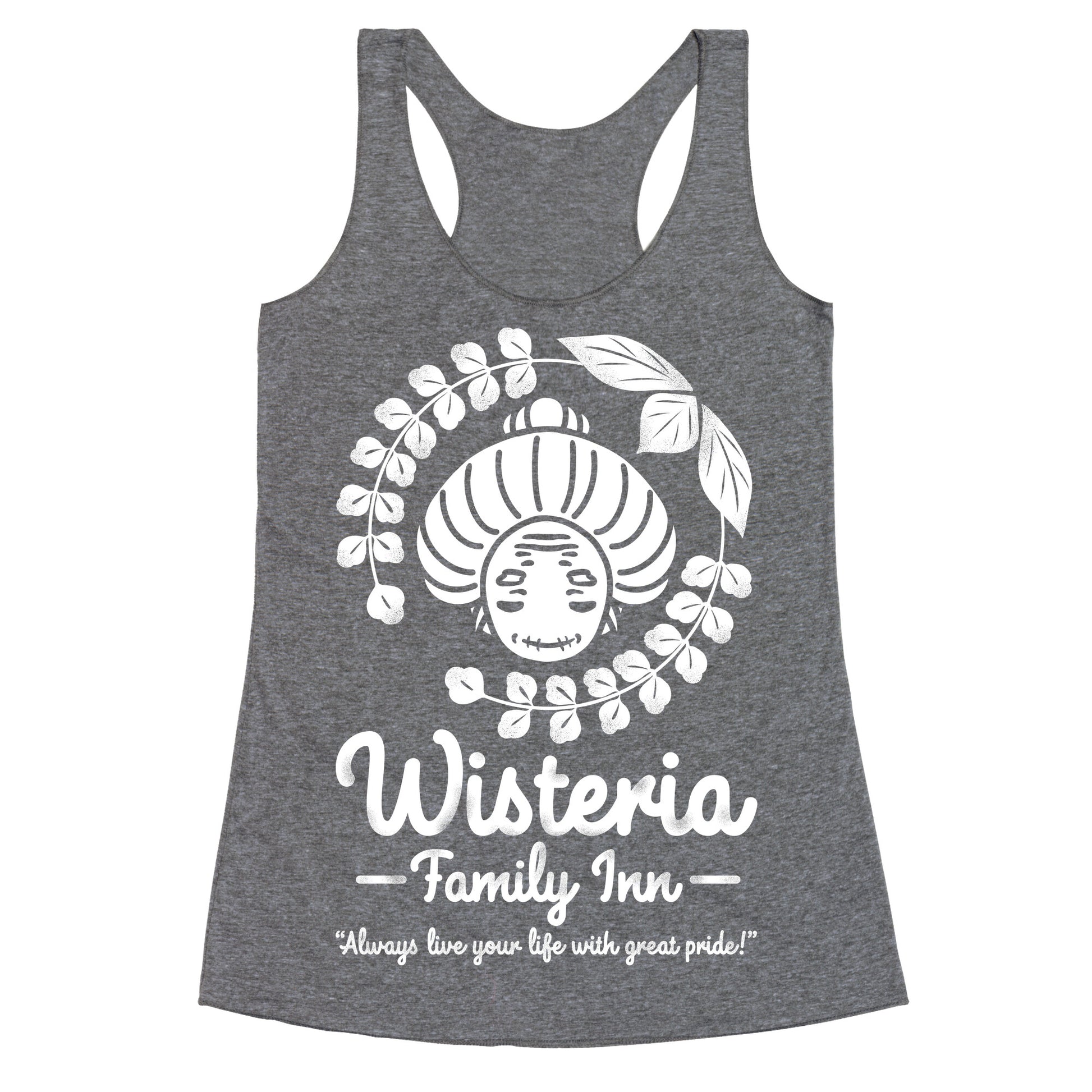 Wisteria Family Inn Racerback Tank