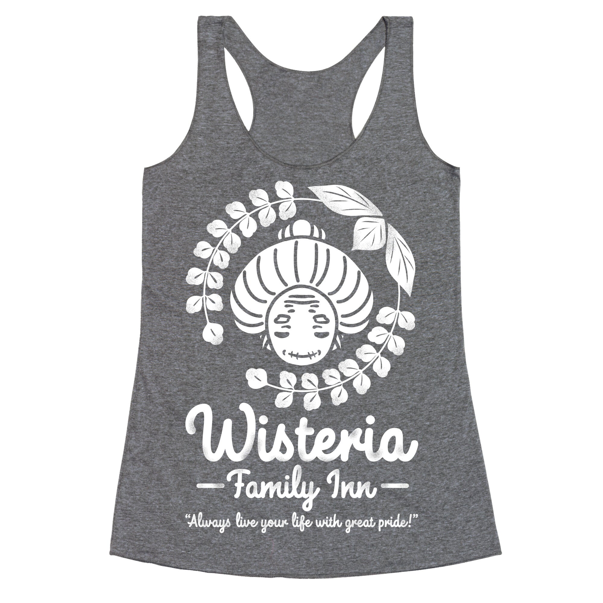 Wisteria Family Inn Racerback Tank