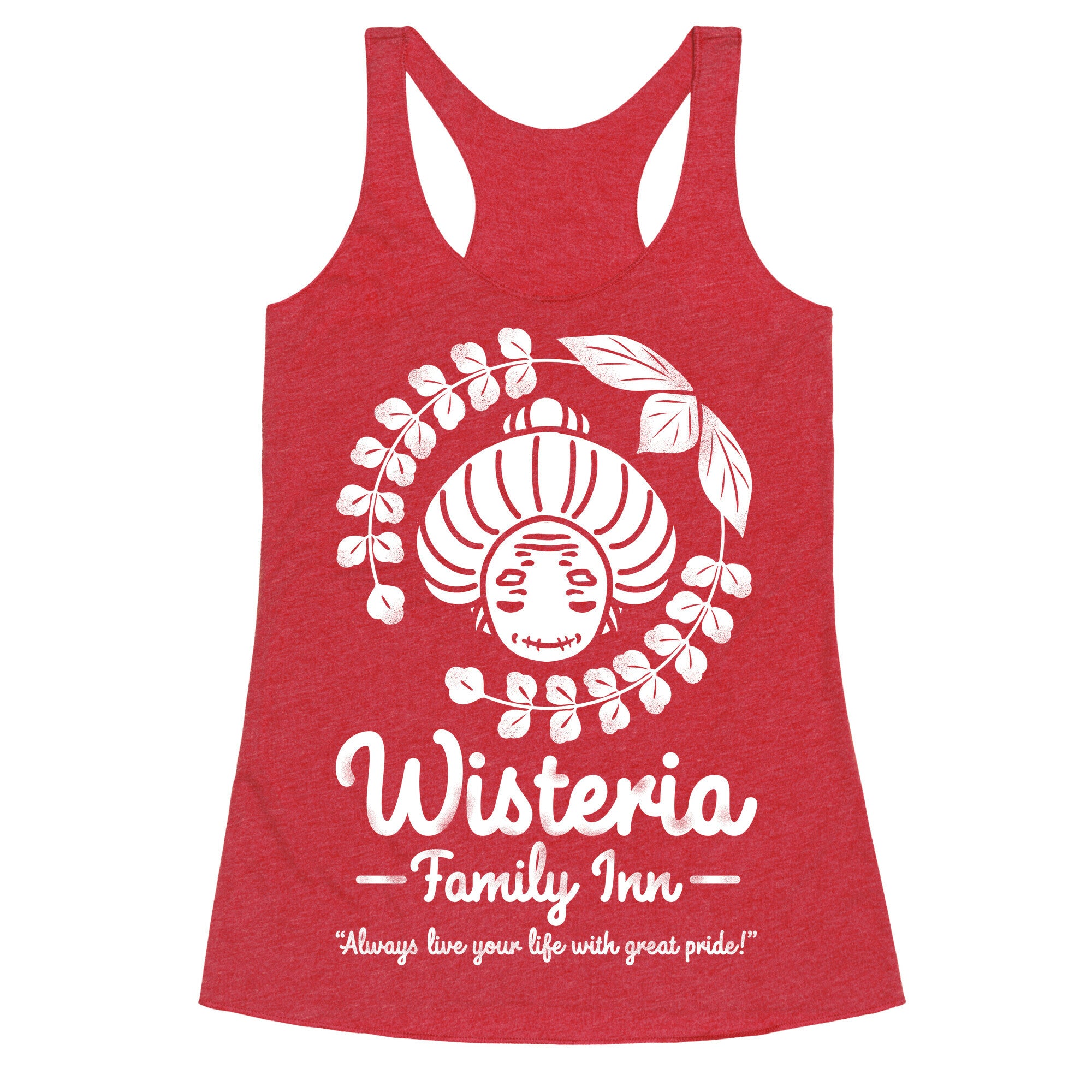 Wisteria Family Inn Racerback Tank