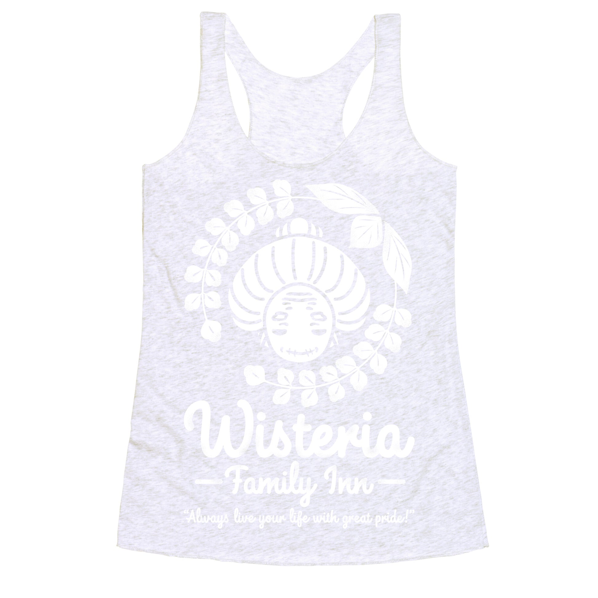Wisteria Family Inn Racerback Tank