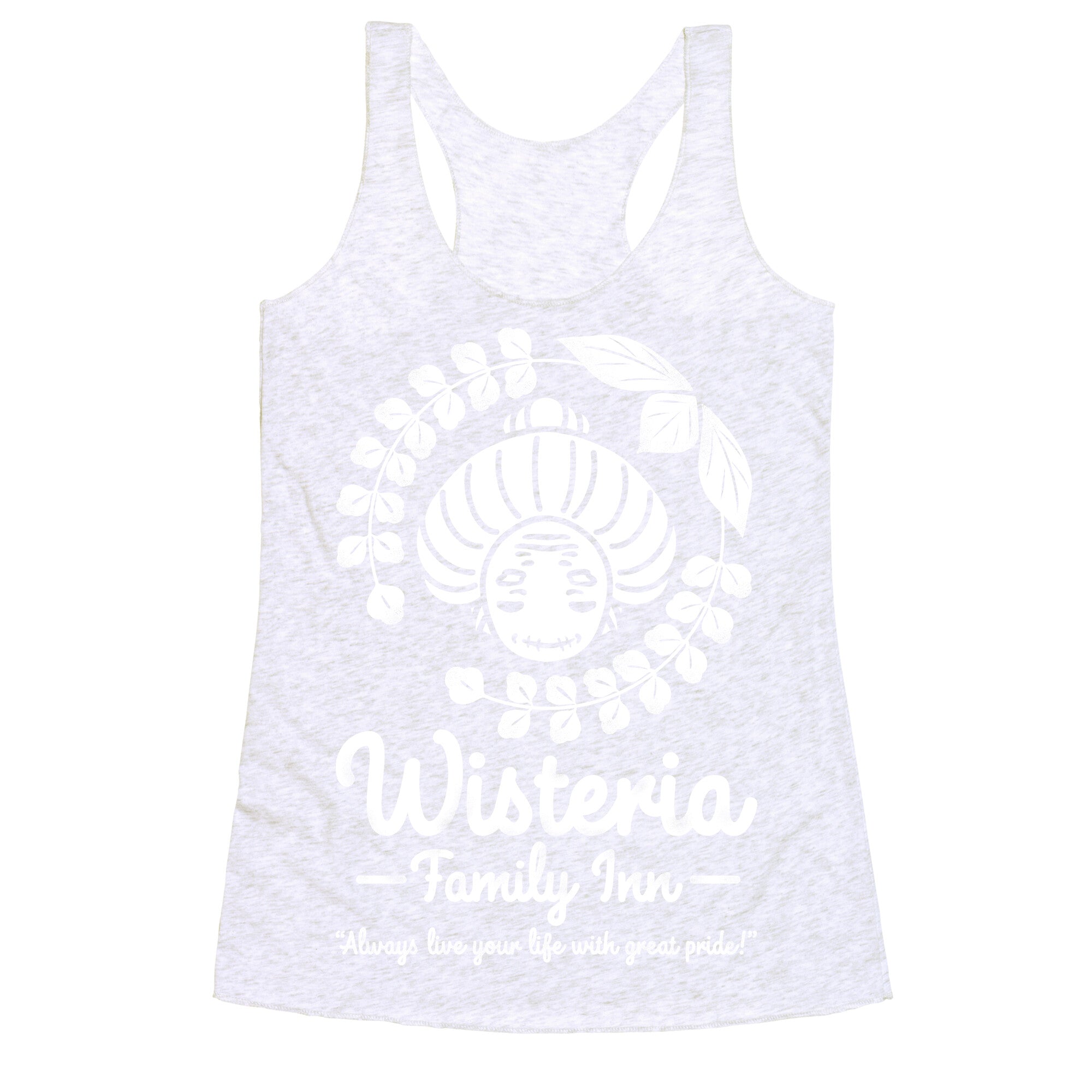 Wisteria Family Inn Racerback Tank