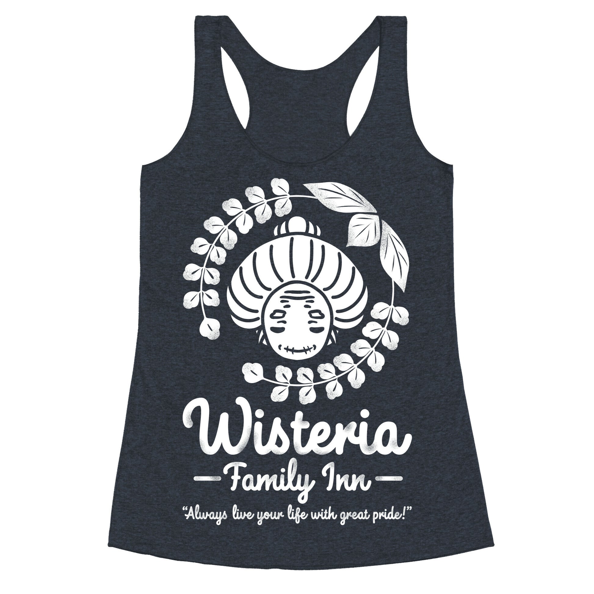 Wisteria Family Inn Racerback Tank