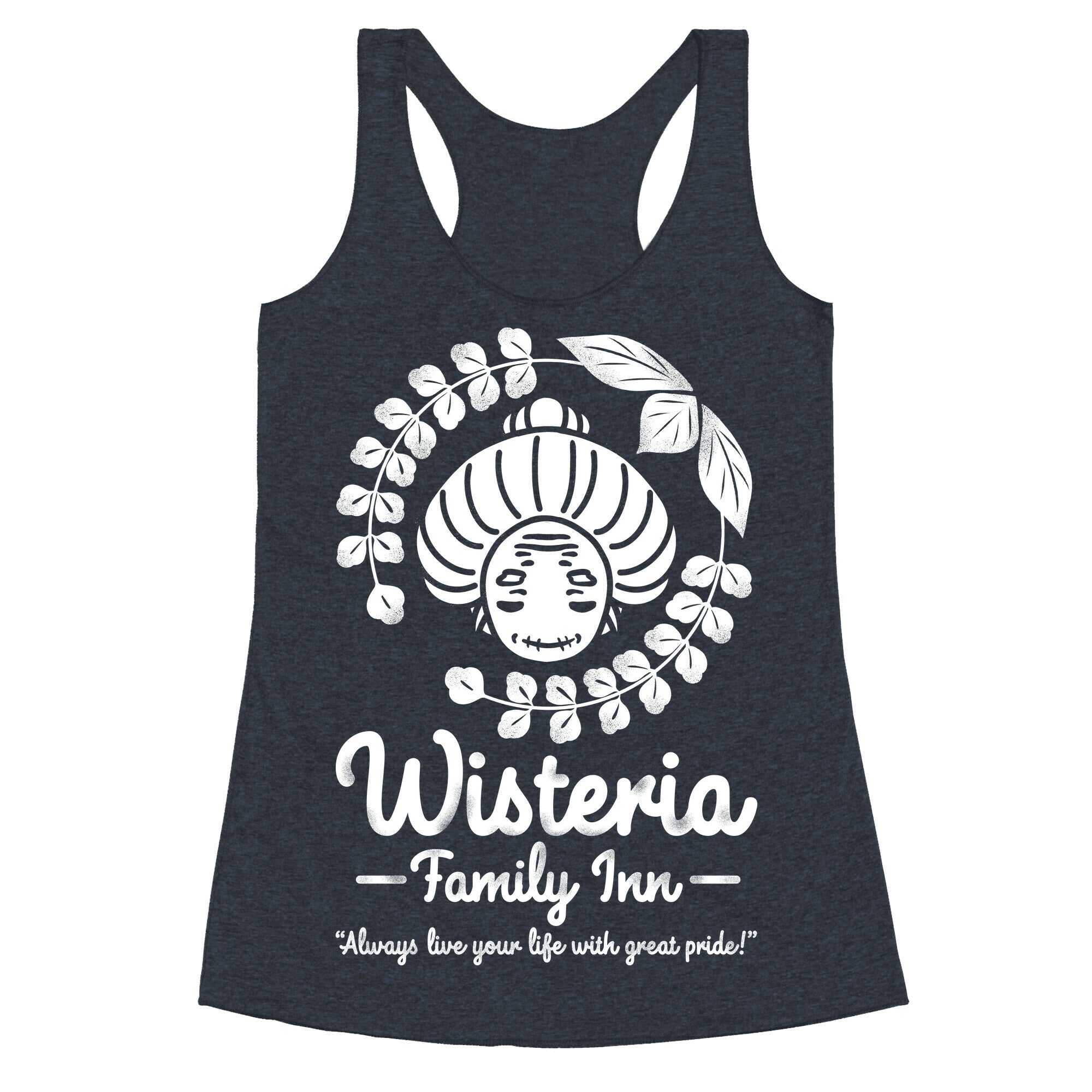 Wisteria Family Inn Racerback Tank