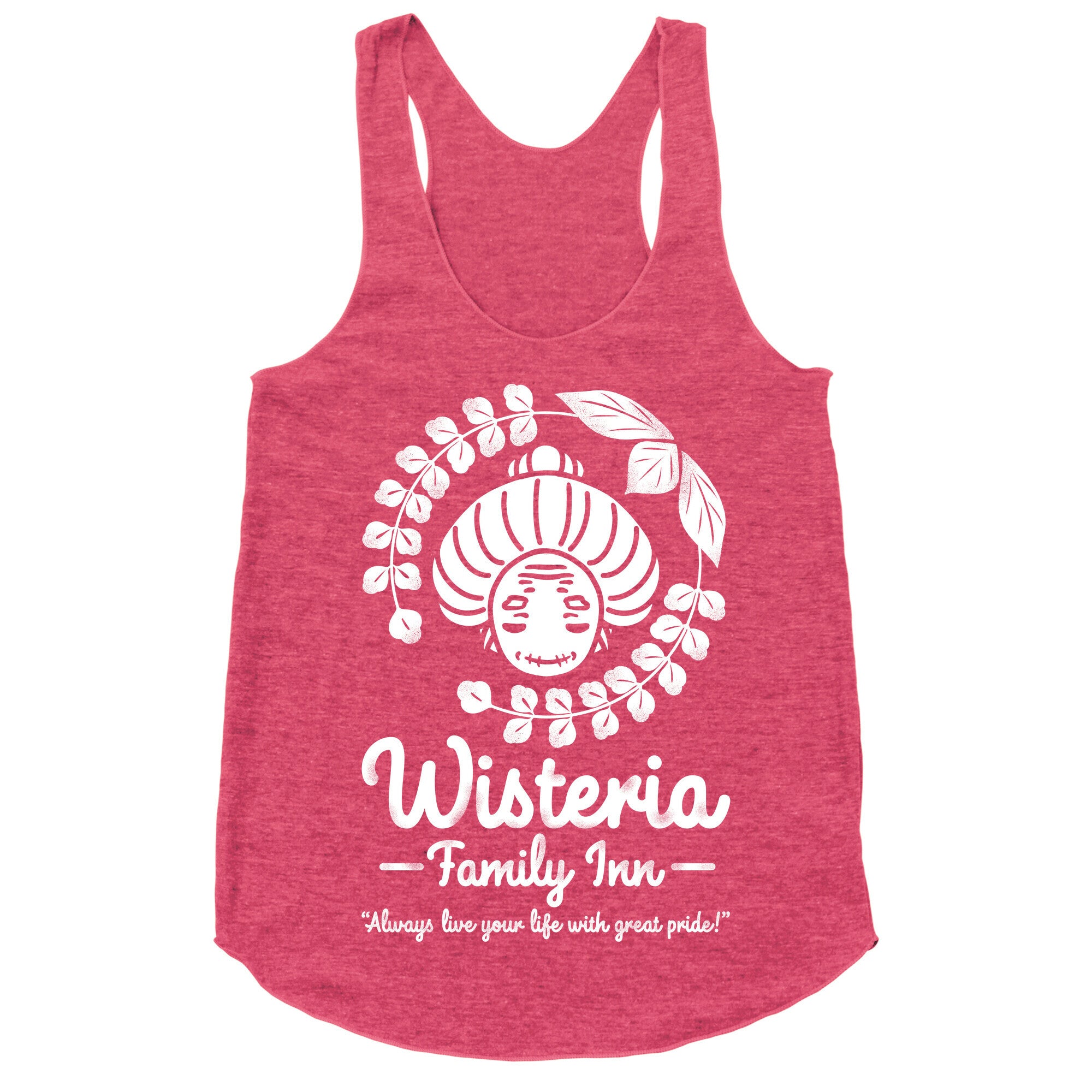 Wisteria Family Inn Racerback Tank