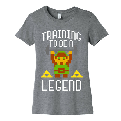Training To Be A Legend Women's Cotton Tee