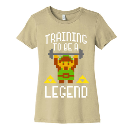 Training To Be A Legend Women's Cotton Tee