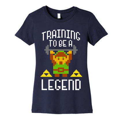 Training To Be A Legend Women's Cotton Tee