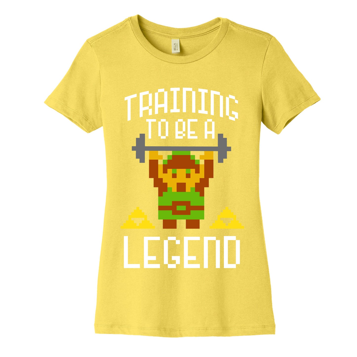 Training To Be A Legend Women's Cotton Tee