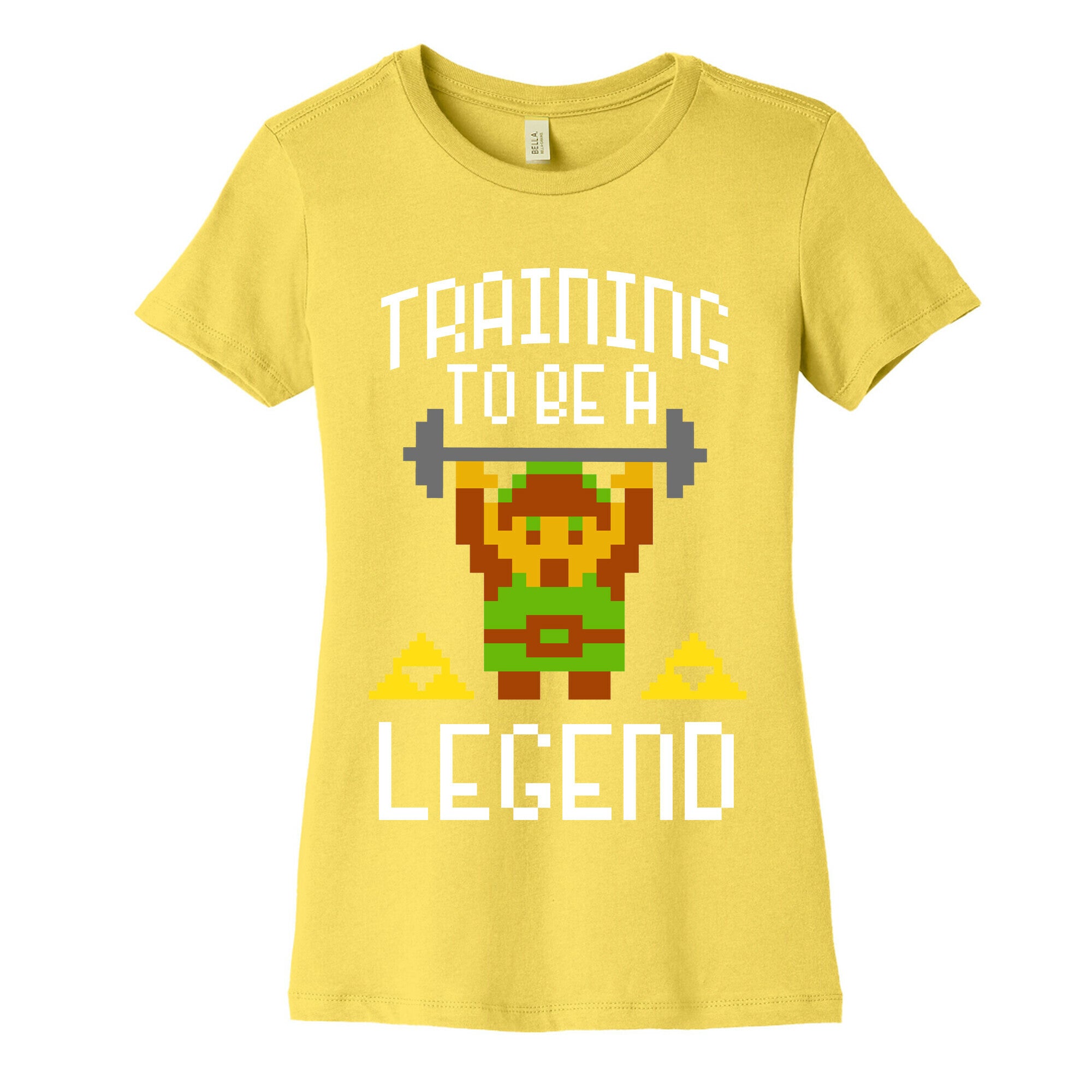 Training To Be A Legend Women's Cotton Tee