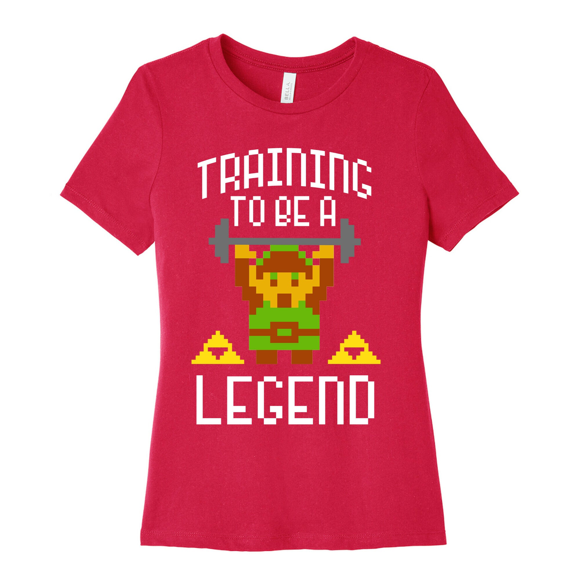 Training To Be A Legend Women's Cotton Tee
