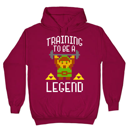 Training To Be A Legend Hoodie
