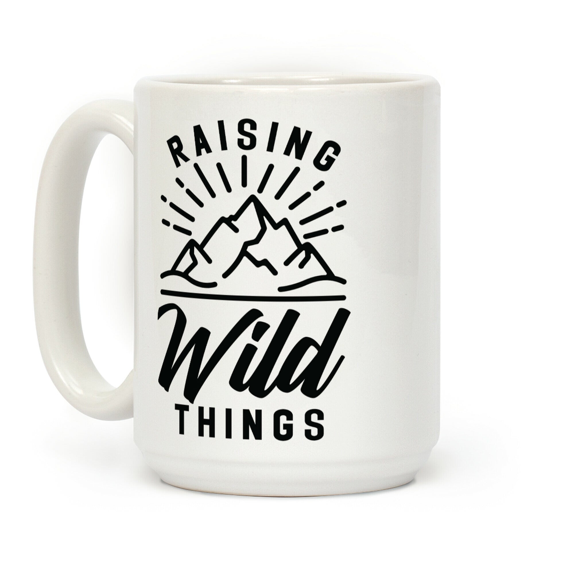Raising Wild Things Coffee Mug