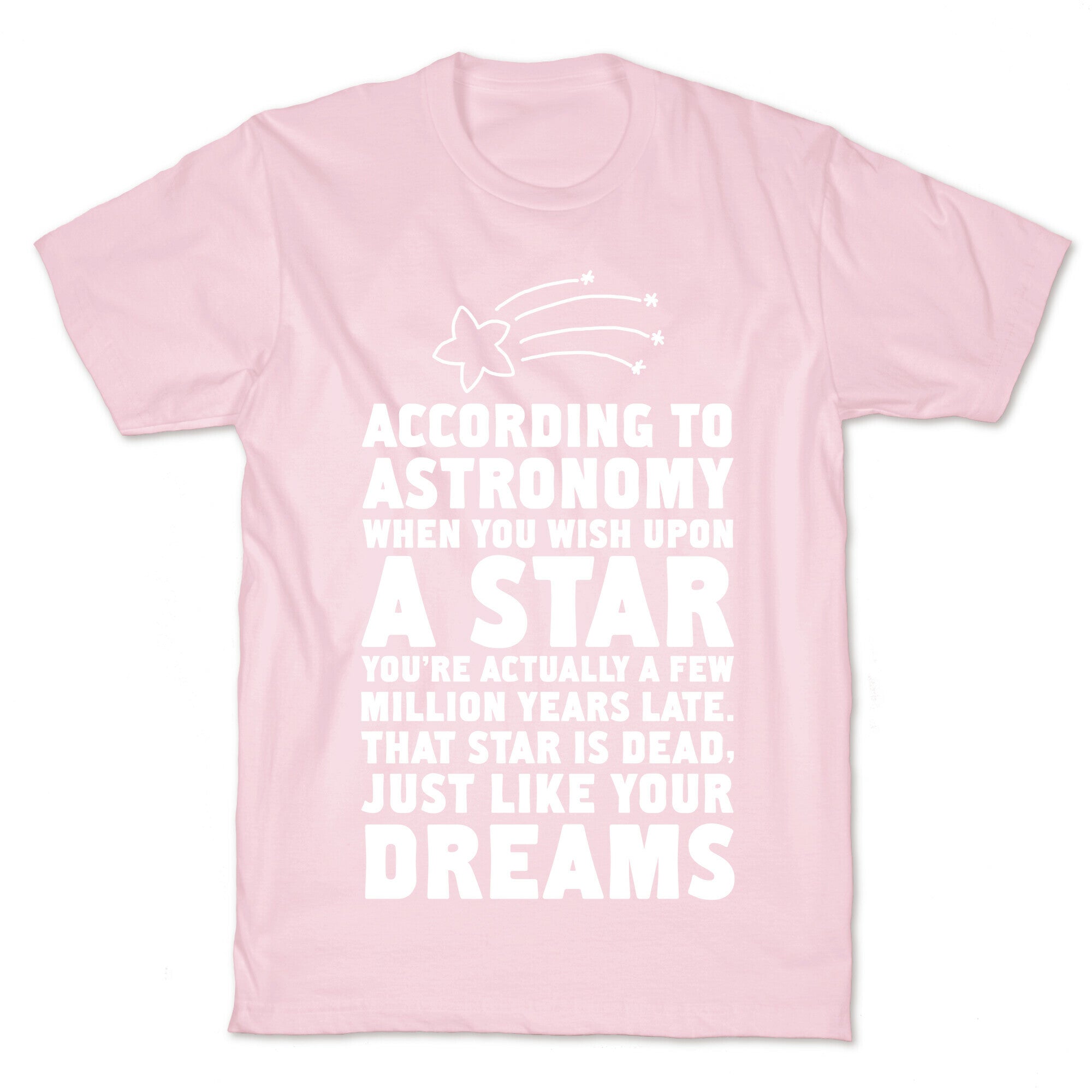 According to Astronomy all Your Dreams are Dead. T-Shirt