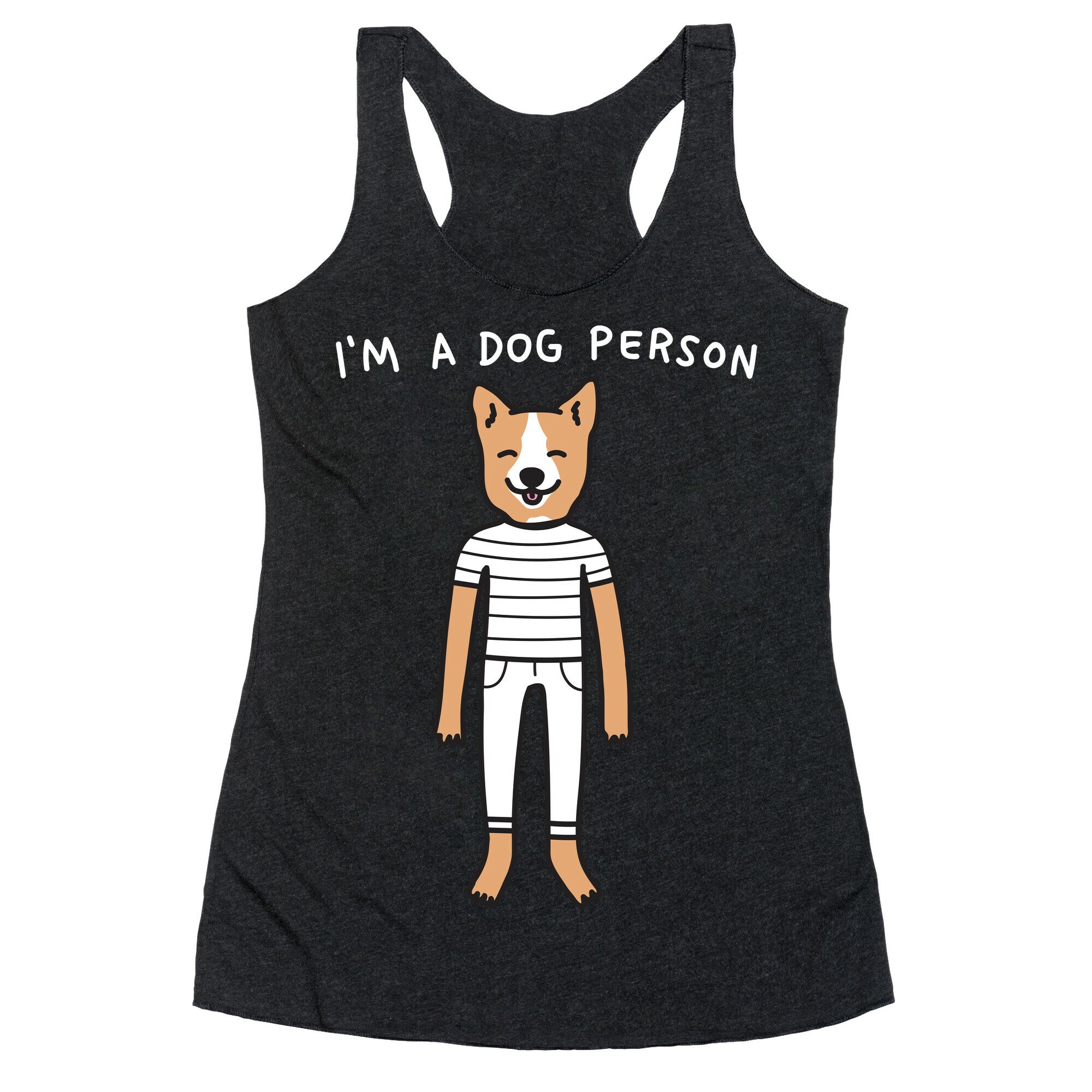 I'm A Dog Person Racerback Tank