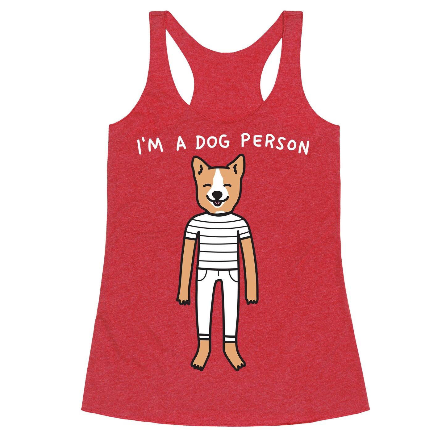 I'm A Dog Person Racerback Tank