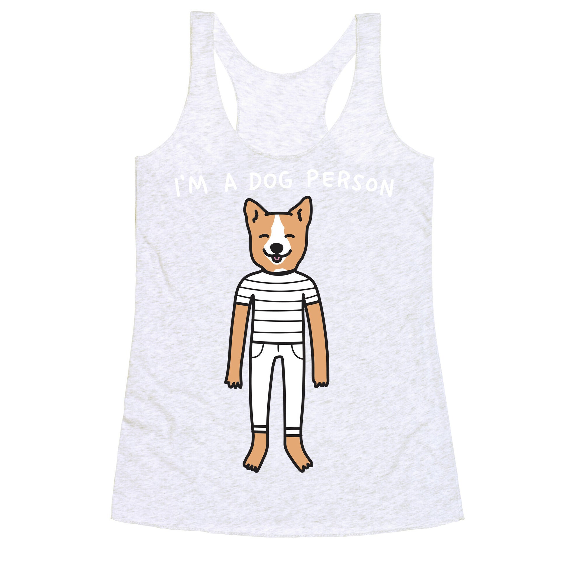 I'm A Dog Person Racerback Tank