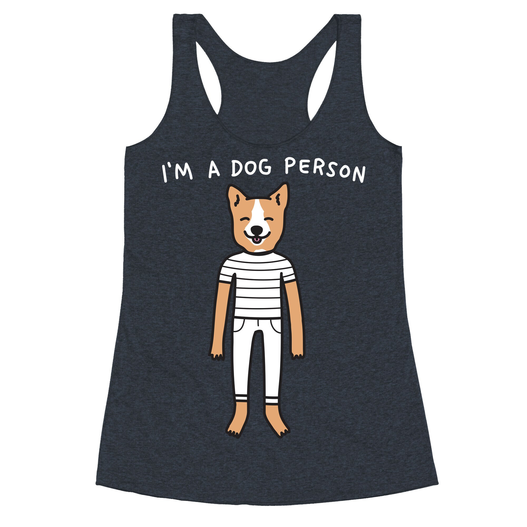 I'm A Dog Person Racerback Tank