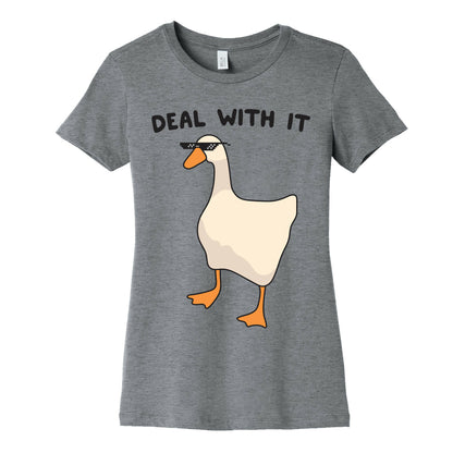 Deal With It (Goose) Women's Cotton Tee