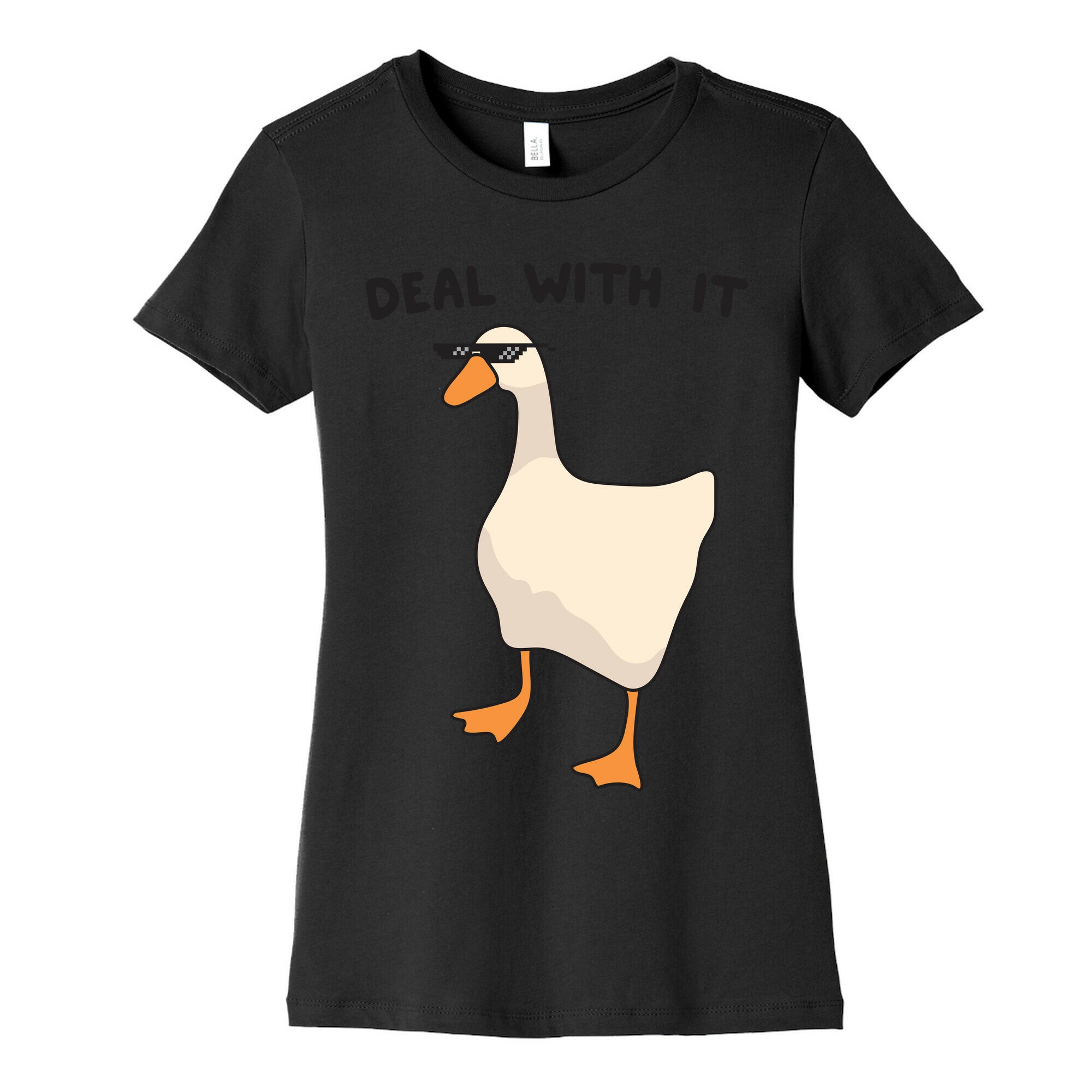 Deal With It (Goose) Women's Cotton Tee