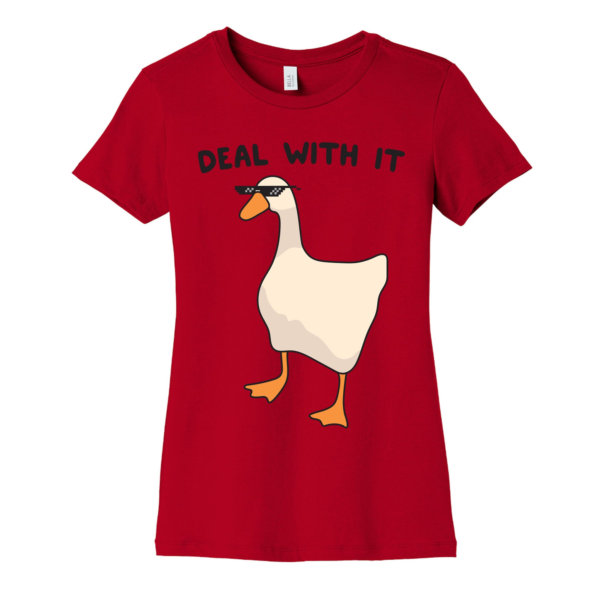 Deal With It (Goose) Women's Cotton Tee