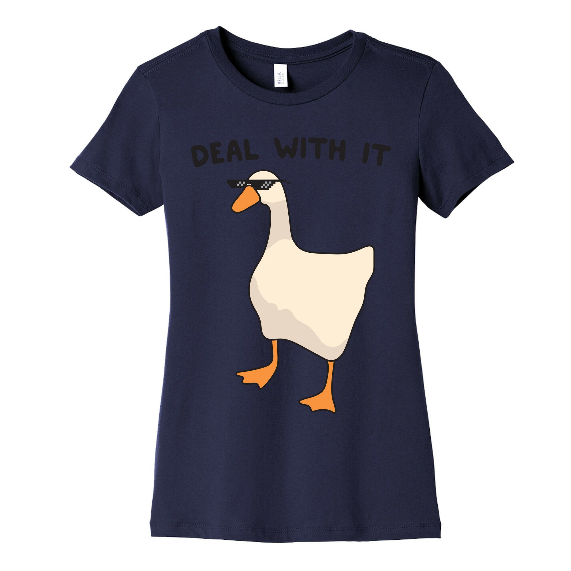 Deal With It (Goose) Women's Cotton Tee
