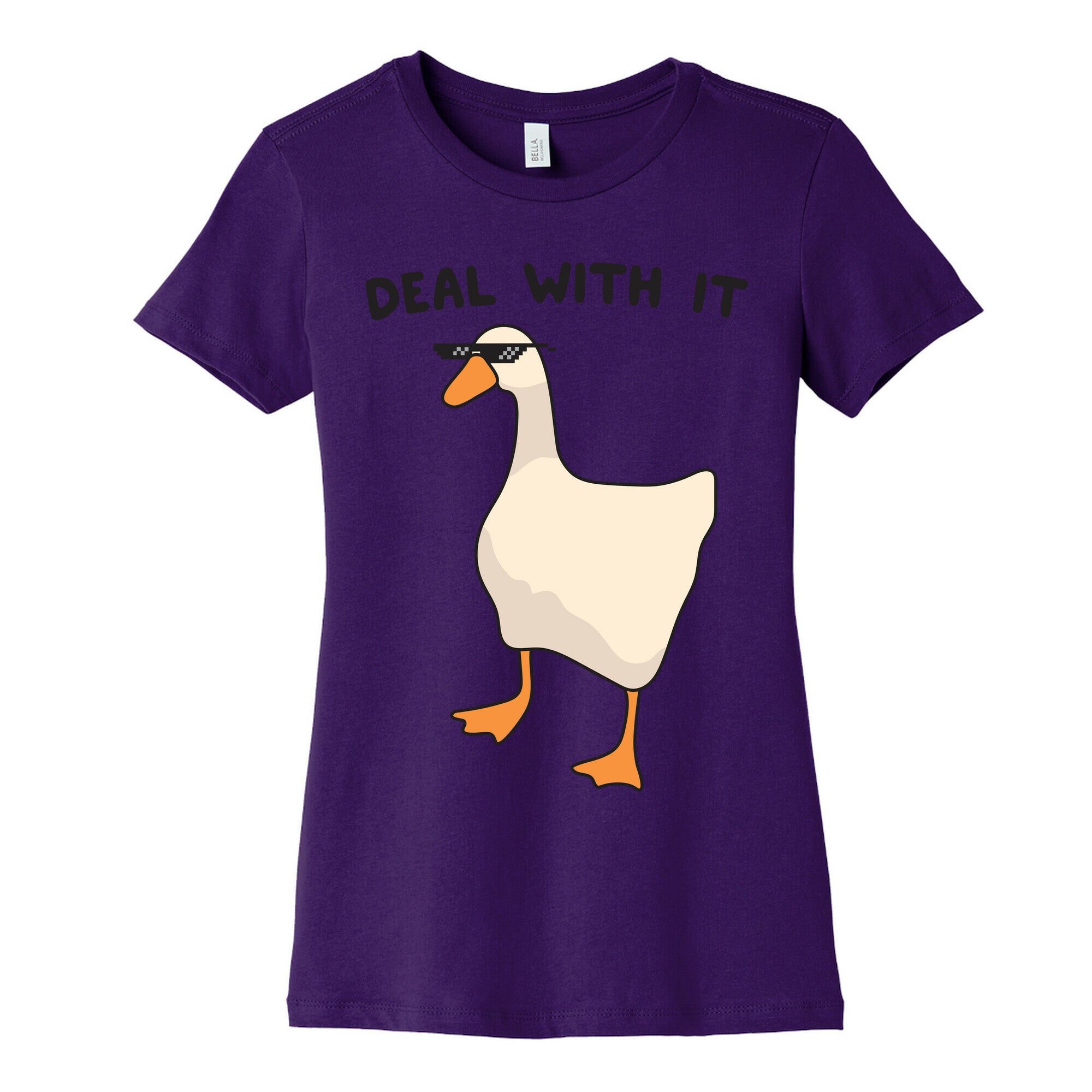Deal With It (Goose) Women's Cotton Tee