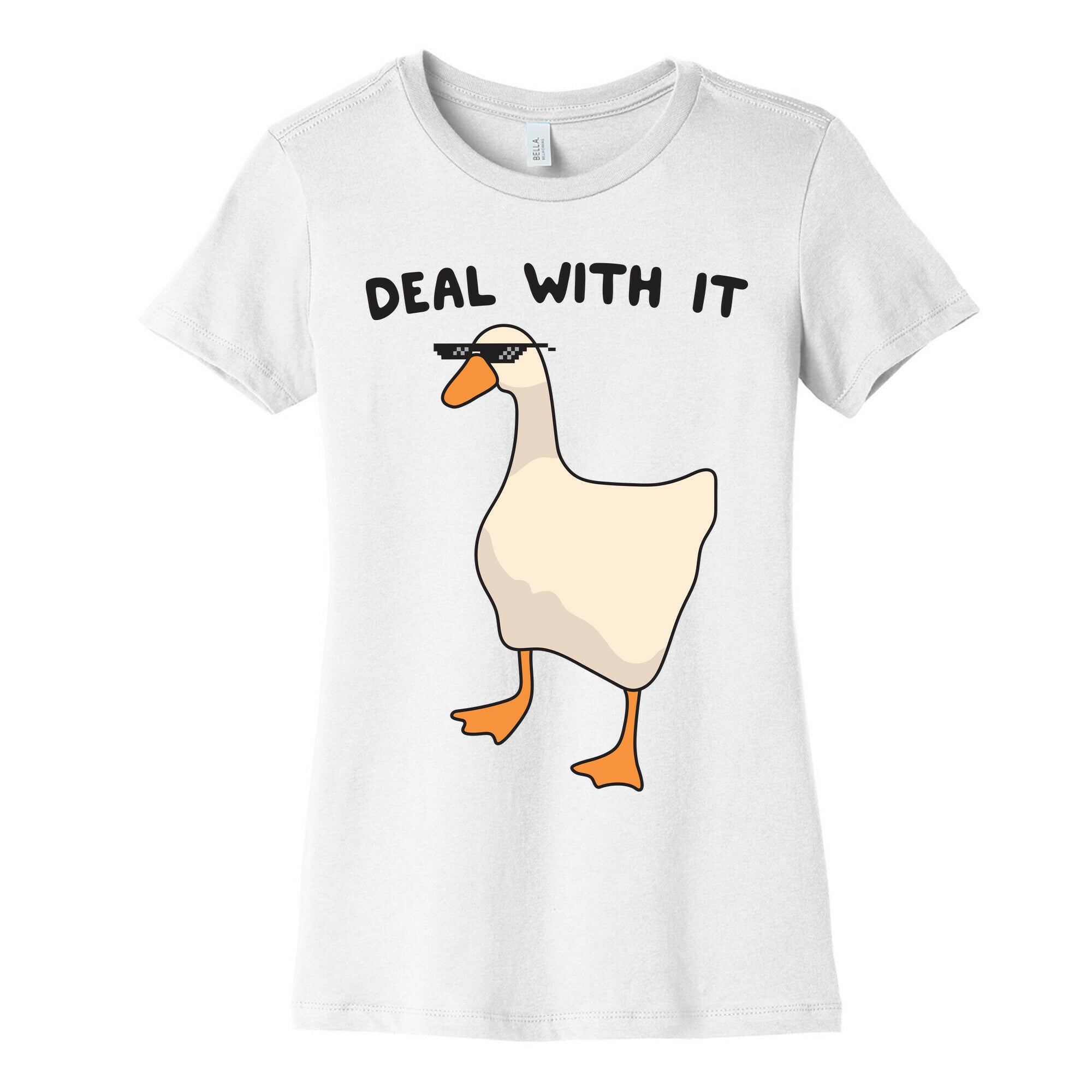 Deal With It (Goose) Women's Cotton Tee