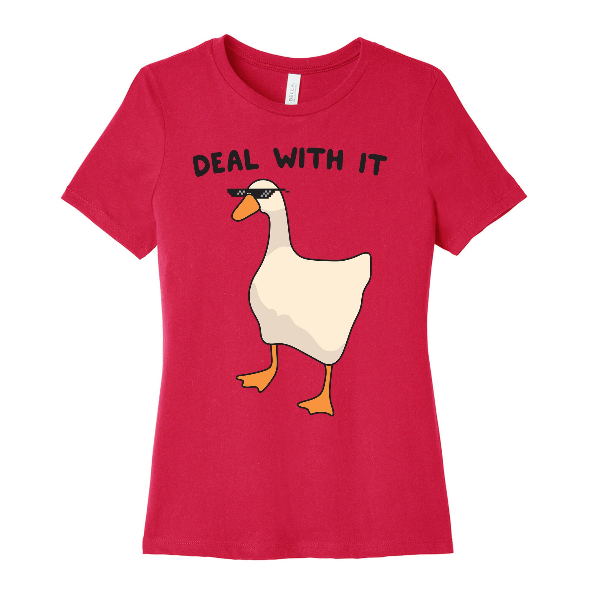 Deal With It (Goose) Women's Cotton Tee