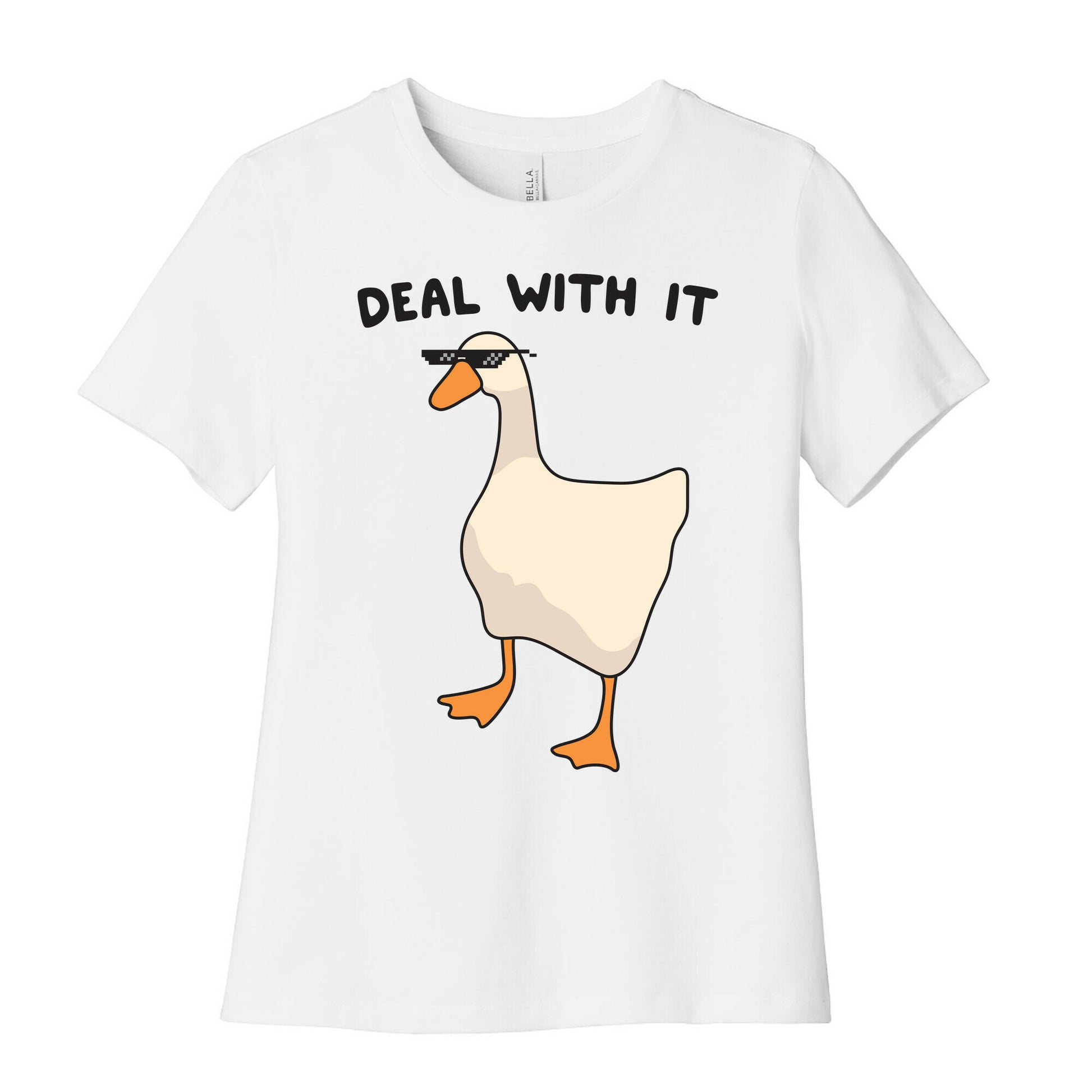 Deal With It (Goose) Women's Cotton Tee