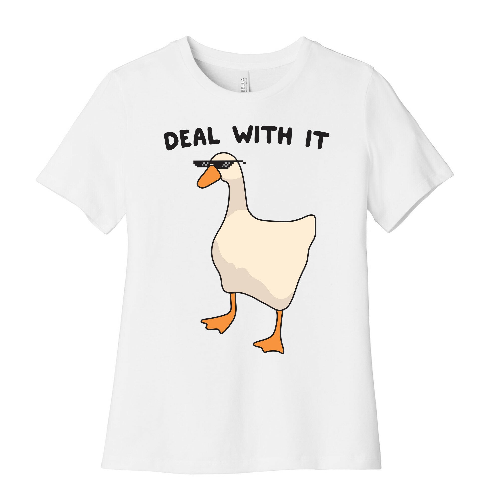 Deal With It (Goose) Women's Cotton Tee
