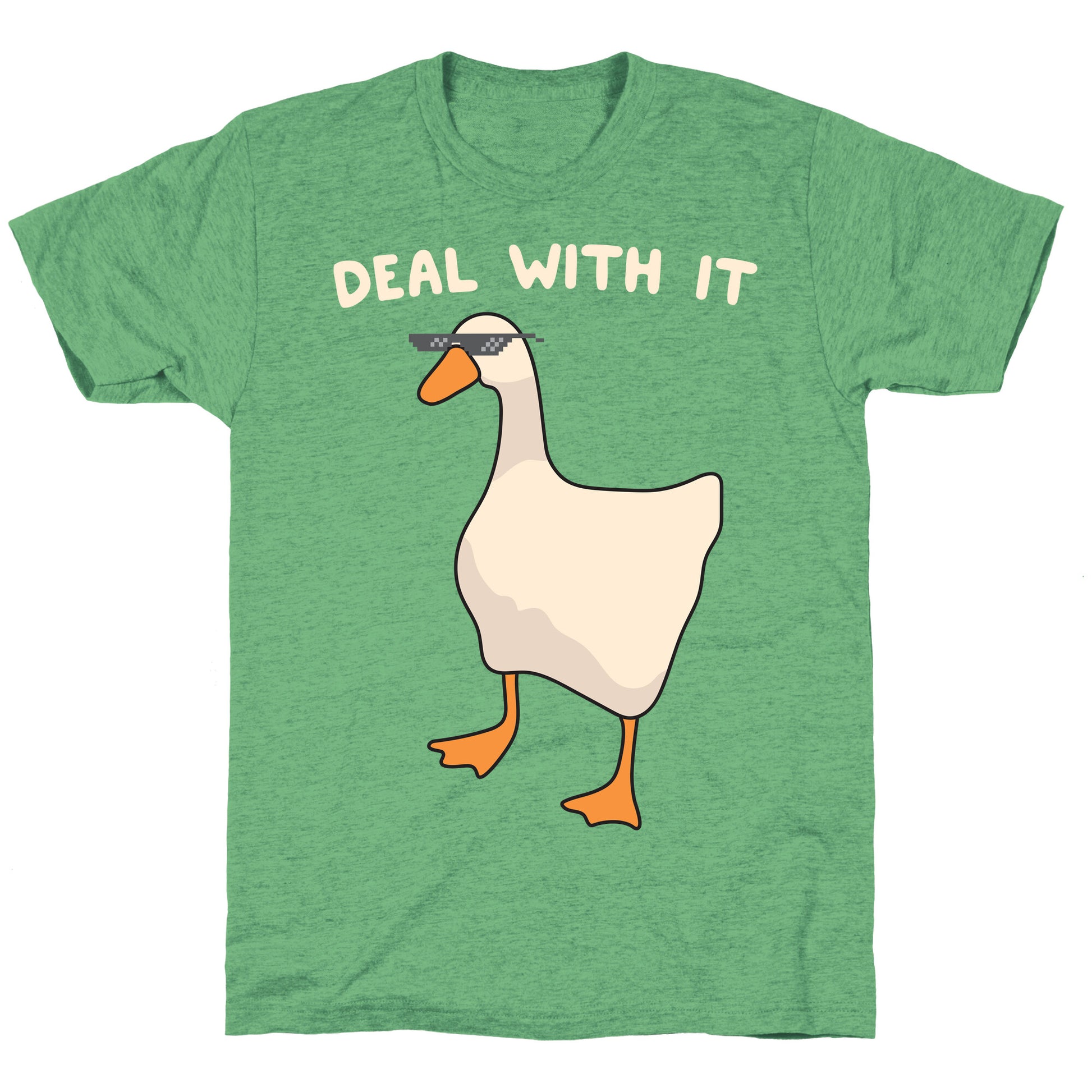 Deal With It (Goose) Unisex Triblend Tee