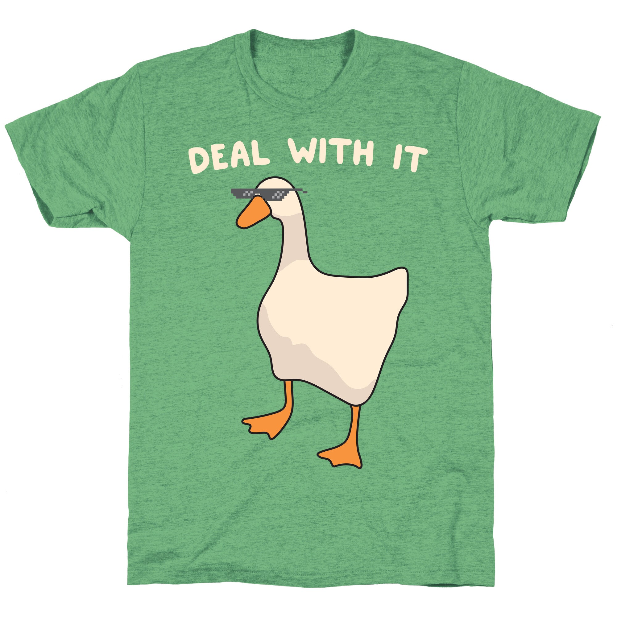 Deal With It (Goose) Unisex Triblend Tee