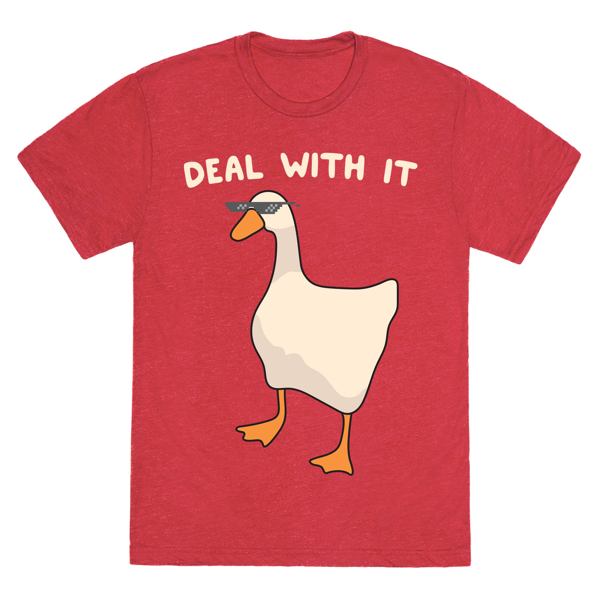 Deal With It (Goose) Unisex Triblend Tee