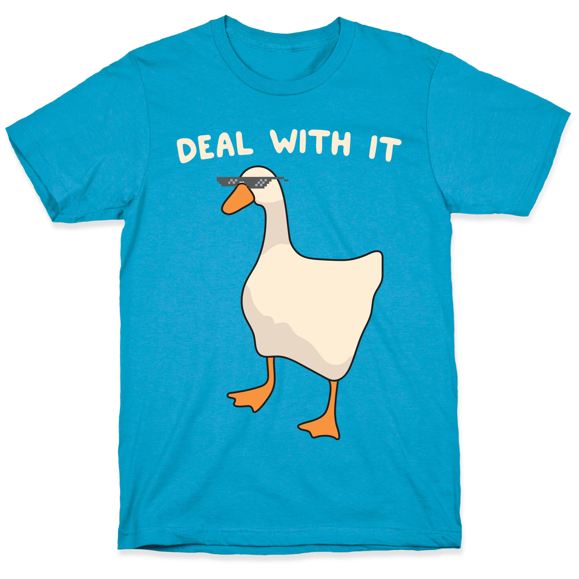 Deal With It (Goose) Unisex Triblend Tee